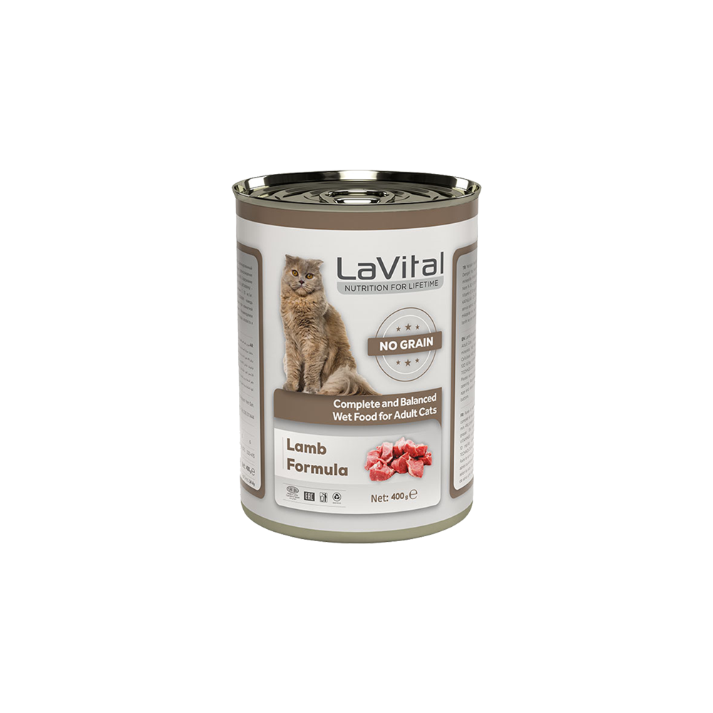 Lamb Formula – Complete and Balanced Wet Food For Adult Cats