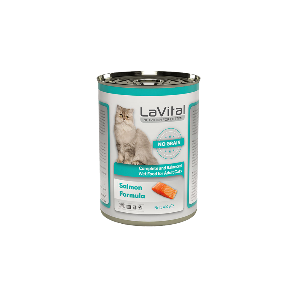 Salmon Formula – Complete and Balanced Wet Food For Adult Cats